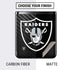 NFL Las Vegas Raiders Large Logo Galaxy Z Flip Skin