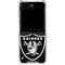 NFL Las Vegas Raiders Large Logo Galaxy Z Flip5 5G Clear Case