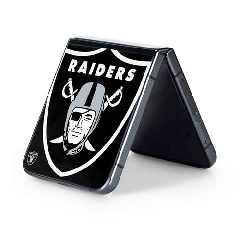 NFL Las Vegas Raiders Large Logo Galaxy Z Flip5 5G Skin
