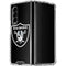 NFL Las Vegas Raiders Large Logo Galaxy Z Fold4 5G Clear Case