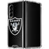 NFL Las Vegas Raiders Large Logo Galaxy Z Fold4 5G Clear Case