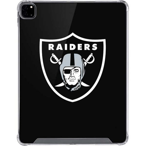NFL Las Vegas Raiders Large Logo iPad Pro 12.9in (2020) Clear Case