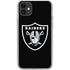 NFL Las Vegas Raiders Large Logo iPhone 11 Clear Case