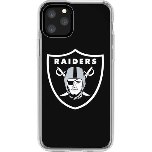 NFL Las Vegas Raiders Large Logo iPhone 11 Pro Clear Case