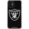 NFL Las Vegas Raiders Large Logo iPhone 12 Clear Case
