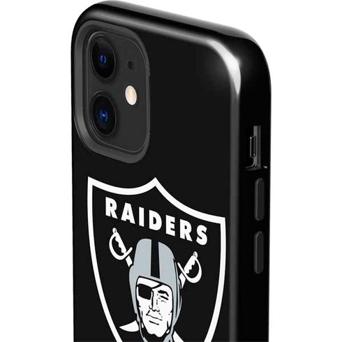NFL Las Vegas Raiders Large Logo iPhone 12 Impact Case