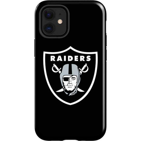 NFL Las Vegas Raiders Large Logo iPhone 12 Mini Impact Case