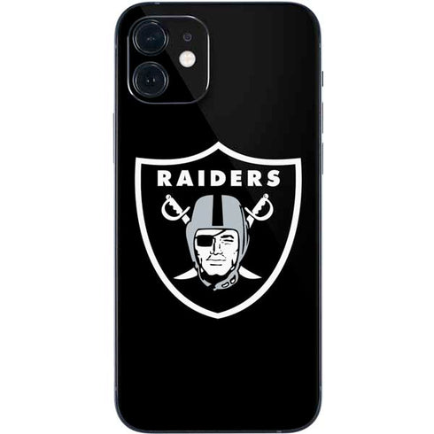 NFL Las Vegas Raiders Large Logo iPhone 12 Mini Skin