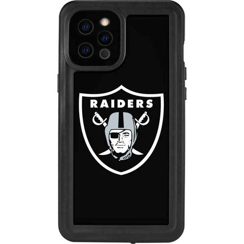 NFL Las Vegas Raiders Large Logo iPhone 12 Pro Max Waterproof Case