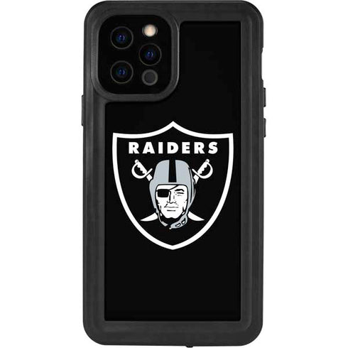 NFL Las Vegas Raiders Large Logo iPhone 12 Pro Waterproof Case