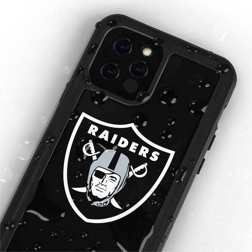 NFL Las Vegas Raiders Large Logo iPhone 12 Pro Waterproof Case