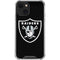 NFL Las Vegas Raiders Large Logo iPhone 13 Mini Clear Case