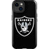 NFL Las Vegas Raiders Large Logo iPhone 15 Plus Impact Case