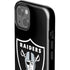 NFL Las Vegas Raiders Large Logo iPhone 15 Plus Impact Case