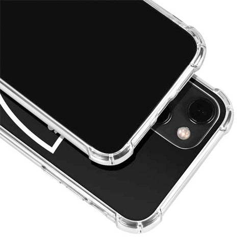 NFL Las Vegas Raiders Large Logo iPhone 14 Plus Clear Case
