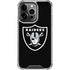 NFL Las Vegas Raiders Large Logo iPhone 14 Pro Clear Case