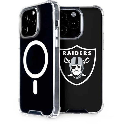 NFL Las Vegas Raiders Large Logo iPhone 15 Pro MagSafe Case