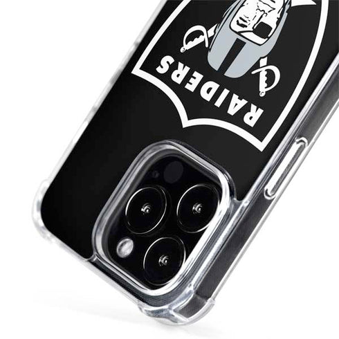 NFL Las Vegas Raiders Large Logo iPhone 15 Pro MagSafe Case