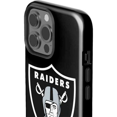 NFL Las Vegas Raiders Large Logo iPhone 15 Pro Max Impact Case