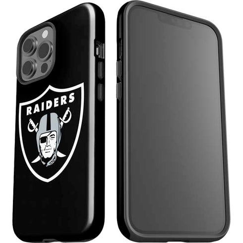 NFL Las Vegas Raiders Large Logo iPhone 15 Pro Max Impact Case