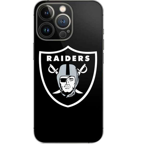 NFL Las Vegas Raiders Large Logo iPhone 14 Pro Skin