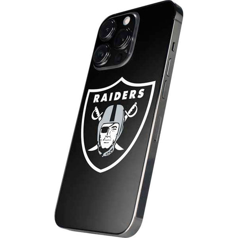 NFL Las Vegas Raiders Large Logo iPhone 15 Pro Skin