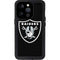 NFL Las Vegas Raiders Large Logo iPhone 14 Pro Waterproof Case