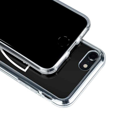 NFL Las Vegas Raiders Large Logo iPhone SE (2nd & 3rd Gen) Clear Case