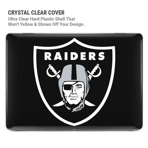 NFL Las Vegas Raiders Large Logo MacBook Air 13in M1 (2021) Case plus Skin