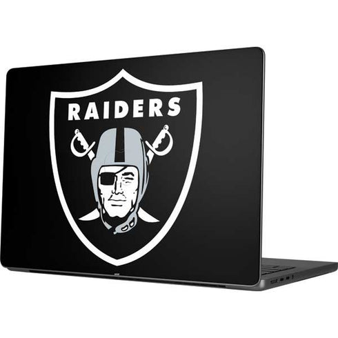 NFL Las Vegas Raiders Large Logo MacBook Pro 14in (2021-24) Skin