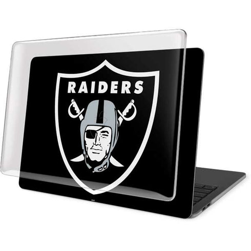 NFL Las Vegas Raiders Large Logo MacBook Pro 16in (2019-20) Case plus Skin