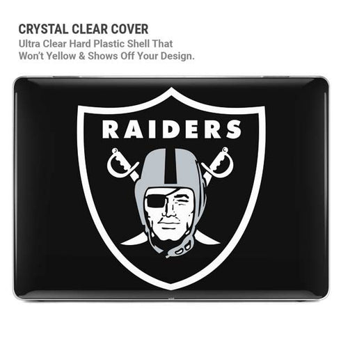 NFL Las Vegas Raiders Large Logo MacBook Pro 16in (2021-25) Case plus Skin