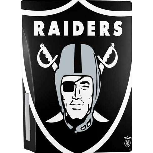 NFL Las Vegas Raiders Large Logo PS5 Bundle Skin