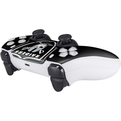 NFL Las Vegas Raiders Large Logo PS5 Controller Skin