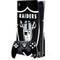 NFL Las Vegas Raiders Large Logo PS5 Slim Disk Bundle Skin