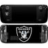 NFL Las Vegas Raiders Large Logo Steam Deck Handheld Gaming Computer Skin