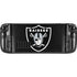 NFL Las Vegas Raiders Large Logo Steam Deck Handheld Gaming Computer Skin