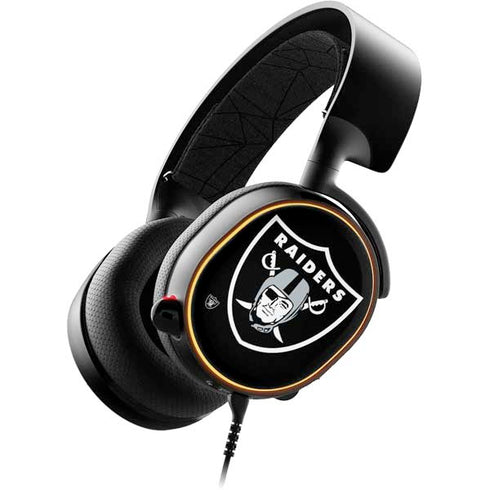 NFL Las Vegas Raiders Large Logo SteelSeries Arctis 5 Skin
