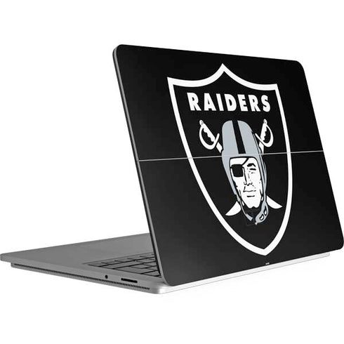 NFL Las Vegas Raiders Large Logo Surface Laptop Studio Skin