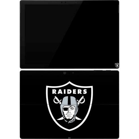 NFL Las Vegas Raiders Large Logo Surface Pro 7 Skin