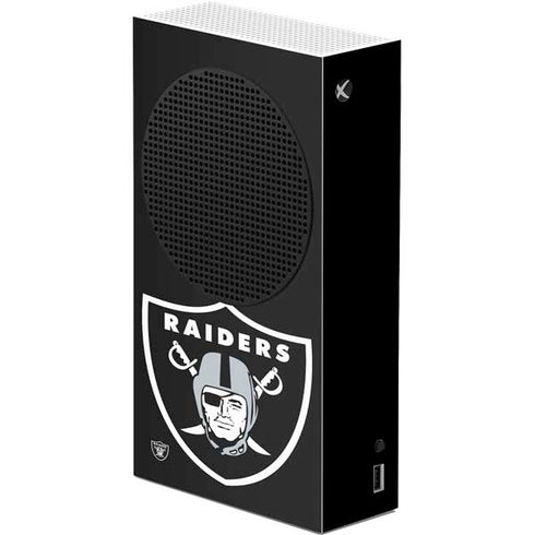 NFL Las Vegas Raiders Large Logo Xbox Series S Console Skin