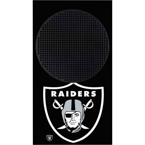 NFL Las Vegas Raiders Large Logo Xbox Series S Console Skin