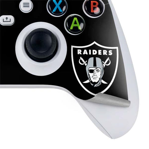 NFL Las Vegas Raiders Large Logo Xbox Series S Controller Skin