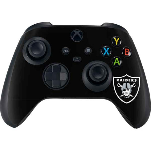 NFL Las Vegas Raiders Large Logo Xbox Series X Controller Skin