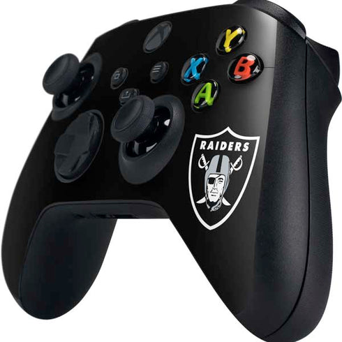 NFL Las Vegas Raiders Large Logo Xbox Series X Controller Skin