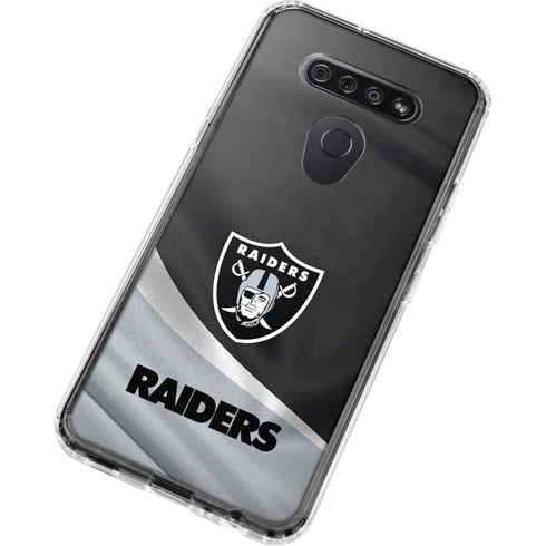 NFL Las Vegas Raiders LG K51/Q51 Clear Case