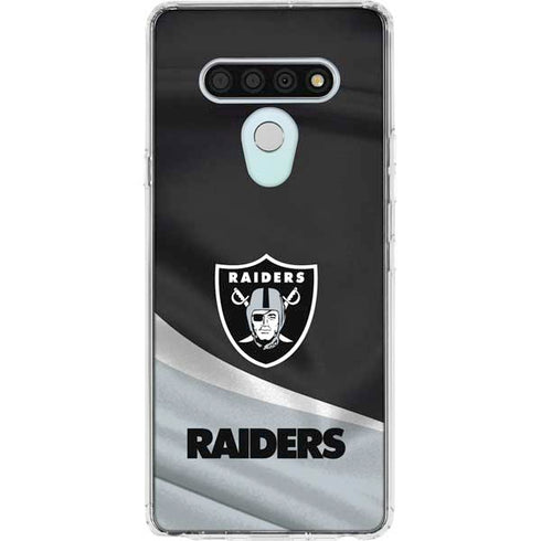 NFL Las Vegas Raiders LG Stylo 6 Clear Case