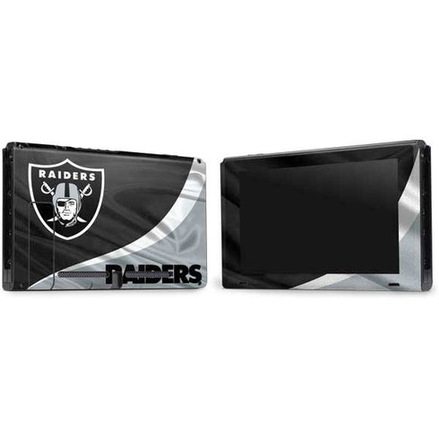 NFL Las Vegas Raiders Nintendo Switch Bundle Skin