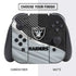 NFL Las Vegas Raiders Nintendo Switch Bundle Skin