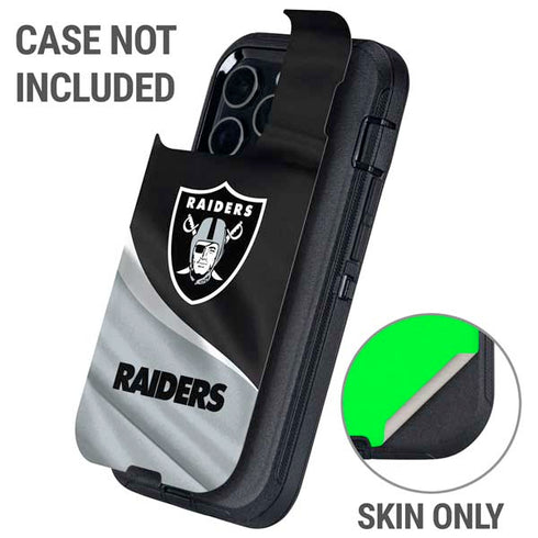 NFL Las Vegas Raiders Otterbox Defender iPhone Skin